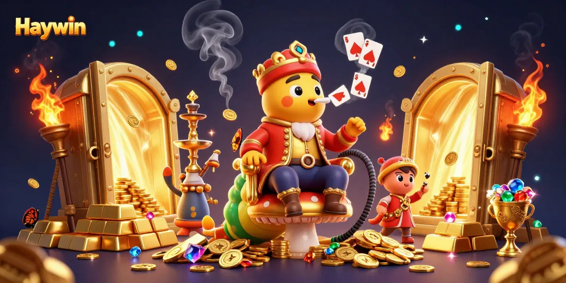 Experience Haywin's vibrant casino atmosphere with 3D characters and dynamic gaming elements.