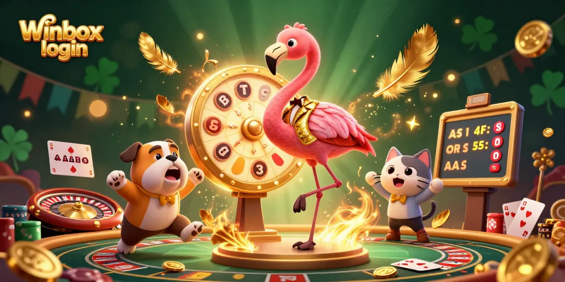 Engage with the thrilling Winbox login experience while celebrating prizes at the casino.