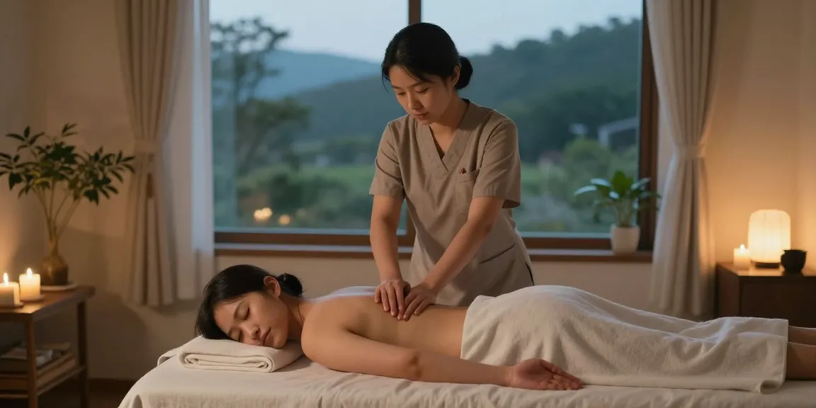 편안한 성남출장안마 마사지 환경, 마사지 치료사가 고객에게 릴렉스 서비스를 제공합니다.