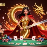 与由女战士带领的Telegram桌面端参与刺激的扑克游戏，体验动态的游戏玩法和引人注目的游戏元素。