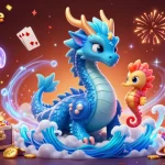 Experience winning at 33winspace with a vibrant underwater casino scene featuring a dragon and treasure.
